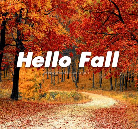 10 New Hello Fall Pictures & Quotes