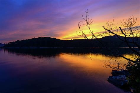 Purple Lake Photograph by Michael Scott - Fine Art America