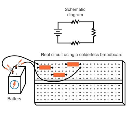 Series Parallel Circuit Breadboard