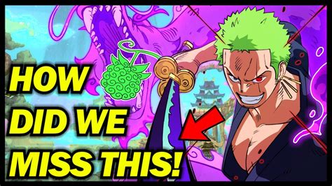 Zoro already has a DEVIL FRUIT! Zoro's GODLY Power Explained! One Piece ...