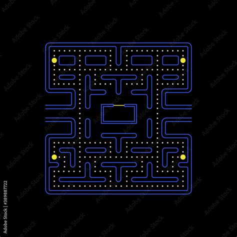 Original Pacman Maze