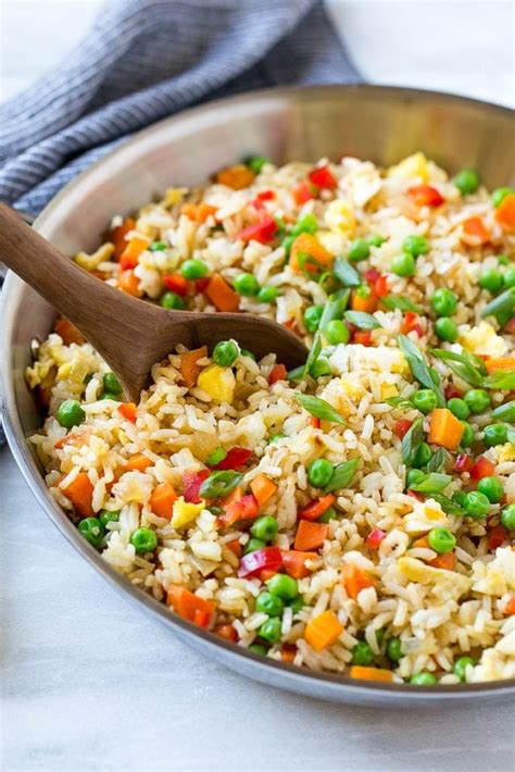 Veggie Fried Rice - Dinner at the Zoo