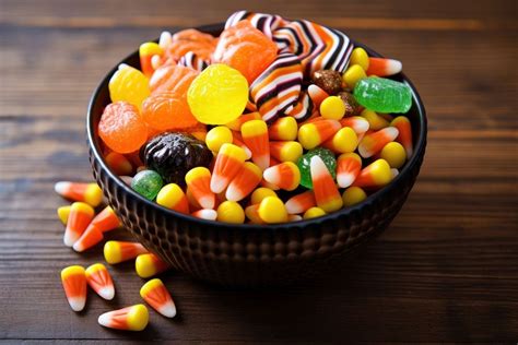 Candy bowl confectionery food. AI | Free Photo - rawpixel