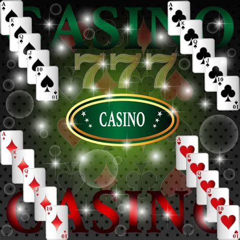 Cards wallpaper | Casino wallpaper with poker cards, vector ...