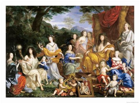 'The Family of Louis XIV (1638-1715) 1670' Giclee Print - Jean Nocret ...