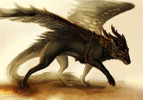 Creature commission by Nimphradora on deviantART | Mythical creatures ...