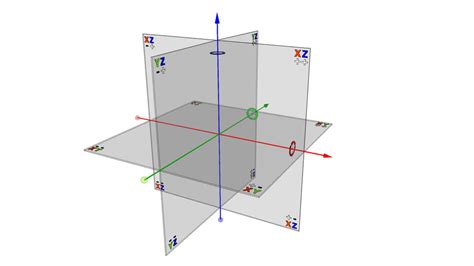 3D axis template, X/Y/Z axes | 3D Warehouse