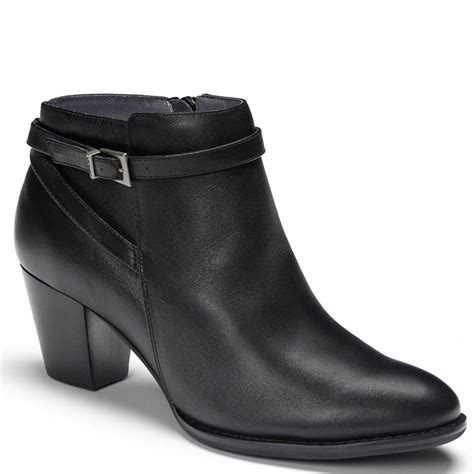 Vionic Women's Upton Ankle Casual Boots - Black | bootbay