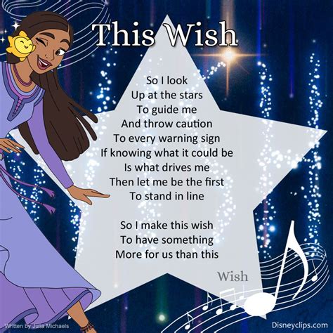 This Wish Lyrics from Disney's Wish (Ariana DeBose) | Disney Song Lyrics