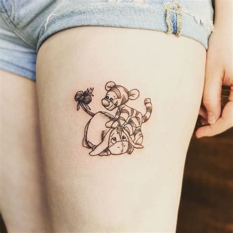 UPDATED: 40 Uplifting Winnie the Pooh Tattoos (November 2020)