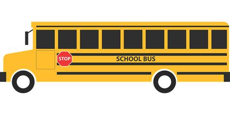 a yellow school bus with a stop sign on the front