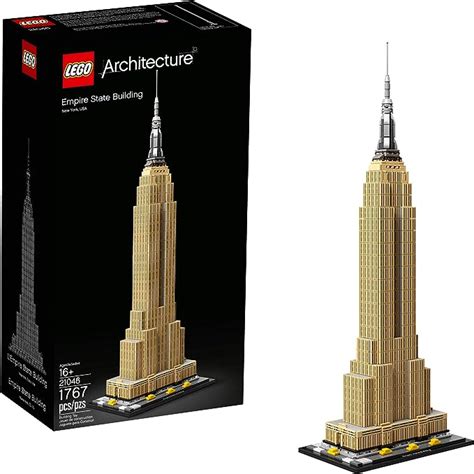 LEGO Architecture 21046 Empire State Building (1767 Piece), Building ...