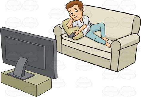 Woman Watching Tv Clipart | Free download on ClipArtMag