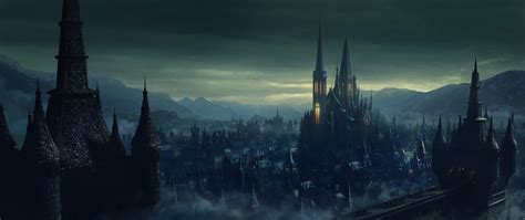 ArtStation - Gothic City Concept