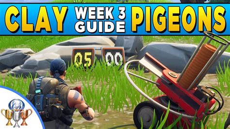 Fortnite - All Clay Pigeon Locations (Fortnite Battle Royale Week 3 ...