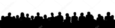 audience silhouette 1 — Stock Photo © Whiteisthecolor #36395281