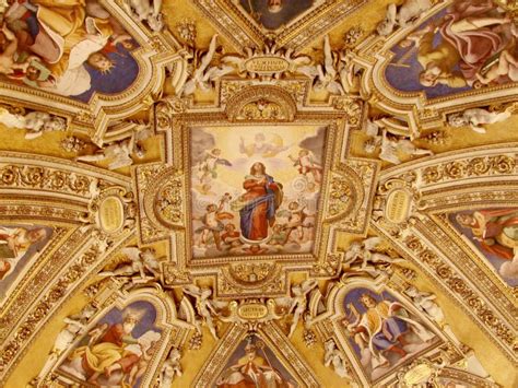 Archbasilica of St. John Lateran - Ceiling Stock Image - Image of ...