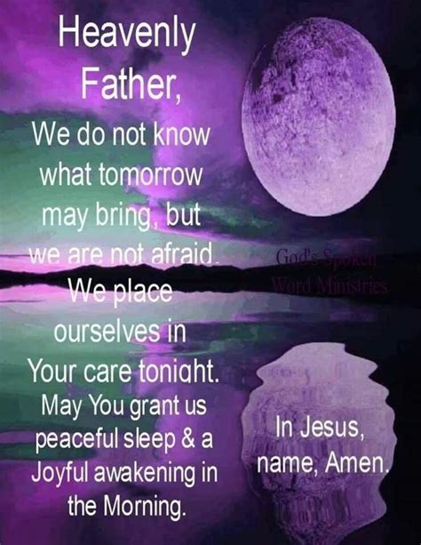 Pin by Bill Acton on BLESSINGS | Good night prayer, Night prayer, Good ...