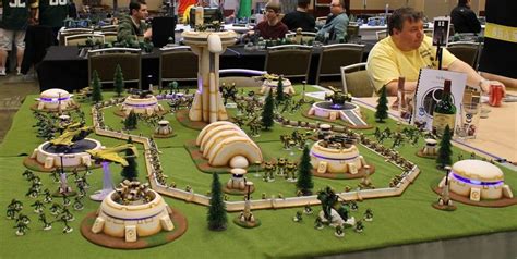 SHOWCASE: Amazing Tau Airfield Table - Adepticon 2013 - Bell of Lost ...