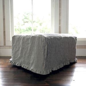 Ottoman Slipcover, Ottoman Slipcover Custom, Ottoman Slipcover Oversize ...