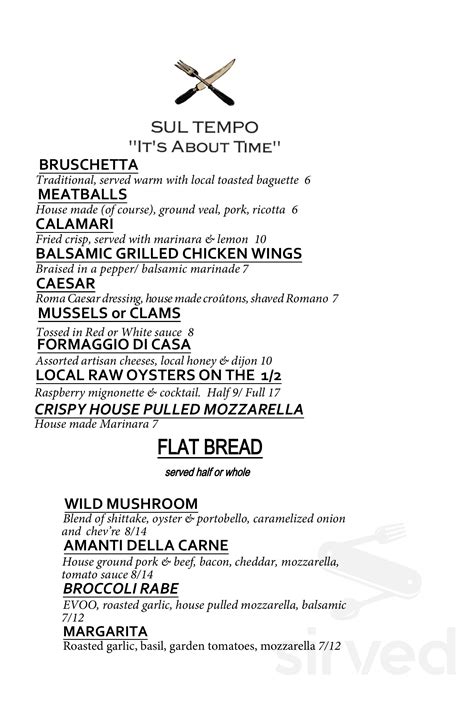 Roma Italian Restaurant menu in Dover, Delaware, USA