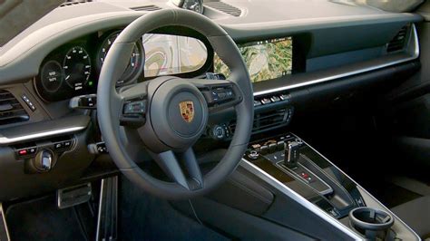 2019 Porsche 911 Carrera 4S Interior - YouTube