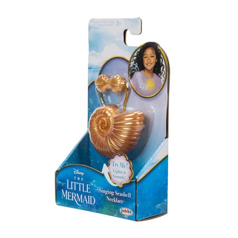 The Little Mermaid Live Action Ariel Singing Seashell Necklace