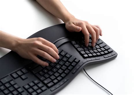 Microsoft Ergonomic Keyboard Black LXM-00001 - Best Buy