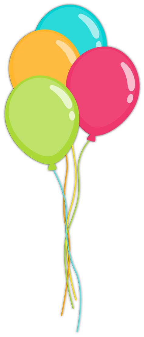 Party Balloons Clipart | Free download on ClipArtMag