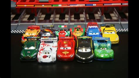 Disney/Pixar Cars 2 World Grand Prix Complete Race Cars Set by Mattel ...