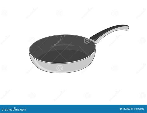 Frying Pan Vector Illustration | CartoonDealer.com #23509108