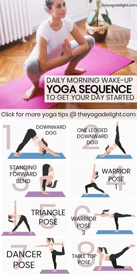 Daily Morning Wake-Up Yoga Sequence to Get Your Day Started | Morning ...