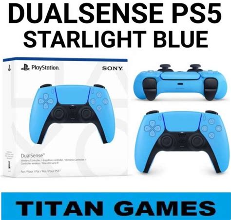 Jual Stik PS5 Dualsense Starlight Blue PS5 Stik Wireless Controller di ...