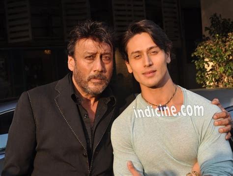 Tiger Shroff With his Father Jackie Shroff | Veethi