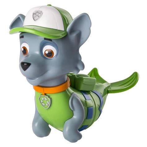 Spin Master - PAW Patrol PAW Patrol, Bath Paddlin Pup, Rocky Merpup