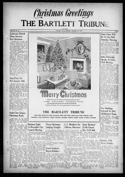 The Bartlett Tribune and News (Bartlett, Tex.), Vol. 87, No. 9, Ed. 1 ...