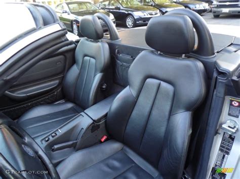 Charcoal Interior 2000 Mercedes-Benz SLK 230 Kompressor Roadster Photo ...