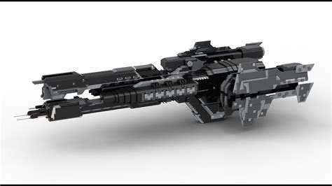 Lego HALO UNSC Frigate - YouTube