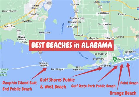 13 Best Beaches in ALABAMA, U.S. to Visit This Summer