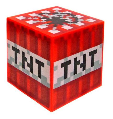 Minecraft TNT Block Figure Loose Jazwares - ToyWiz