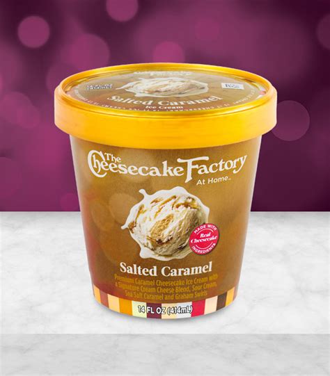 Salted Caramel Ice Cream | The Cheesecake Factory At Home