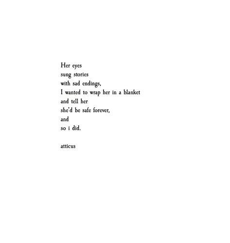 "Her Eyes" @atticuspoetry #atticuspoetry #quotes #poetry Poem Quotes ...