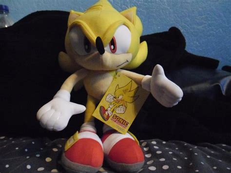 Super Sonic Plush by DarkGamer2011 on DeviantArt