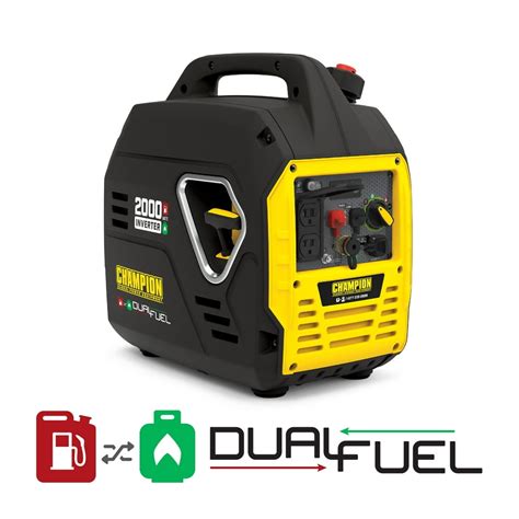 Champion Power Equipment 2000-Watt Dual Fuel Portable Inverter ...