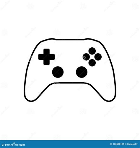 Xbox Controller Drawing Outline