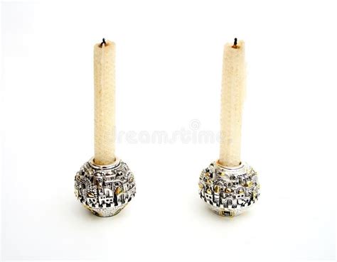 Two Candles stock photo. Image of ball, candle, fire, decoration - 8679526