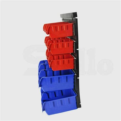 WALL MOUNTED GARAGE ORGANISER 30 BINS | The Warehouse