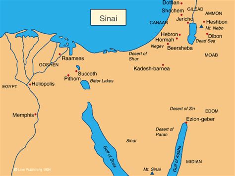 Mount Sinai Egypt Map - Corrie Christina