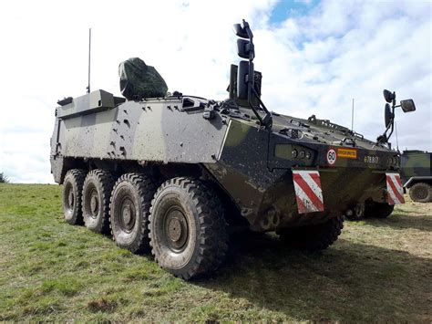 Danish Army receives first PIRANHA 5 and EAGLE 5 wheeled armoured ...