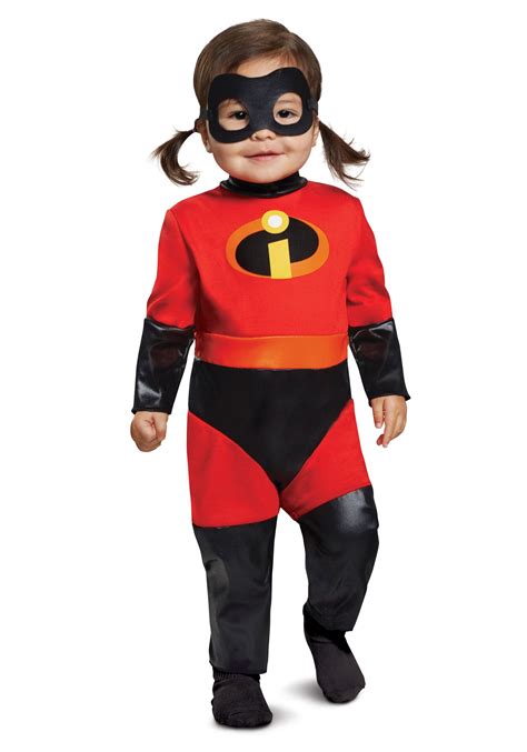 Incredibles 2: Infant Violet Jumpsuit Costume with Skirt